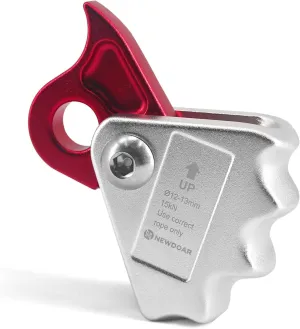 NewDoar Rope Grab Ascender Riser Adjuster Fits Rope for Rocking Climbing Protection Rescue
