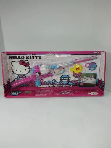 NIB Hello Kitty Telescopic Fishing Pole