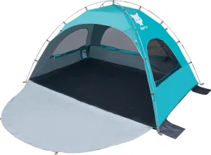 Night Cat Beach Tent Portable Camping Sun Shade Shelter for 2-4 Persons with UV Protection 3 Breathable Mesh Windows Extended Tent Floor Easy Set Up Outdoor