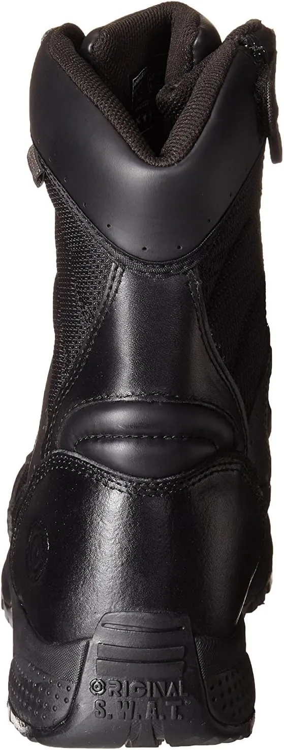Original S.W.A.T. Women's Metro 9" Waterproof SZ Safety Women's Black Military & Tactical Boot, Black