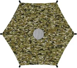 Outdoor Trampoline Tent Cover for 6 Poles - Waterproof Trampoline Awning, Round Design, Perfect for Kids' Playtime, Weather Protection, Backyard Fun