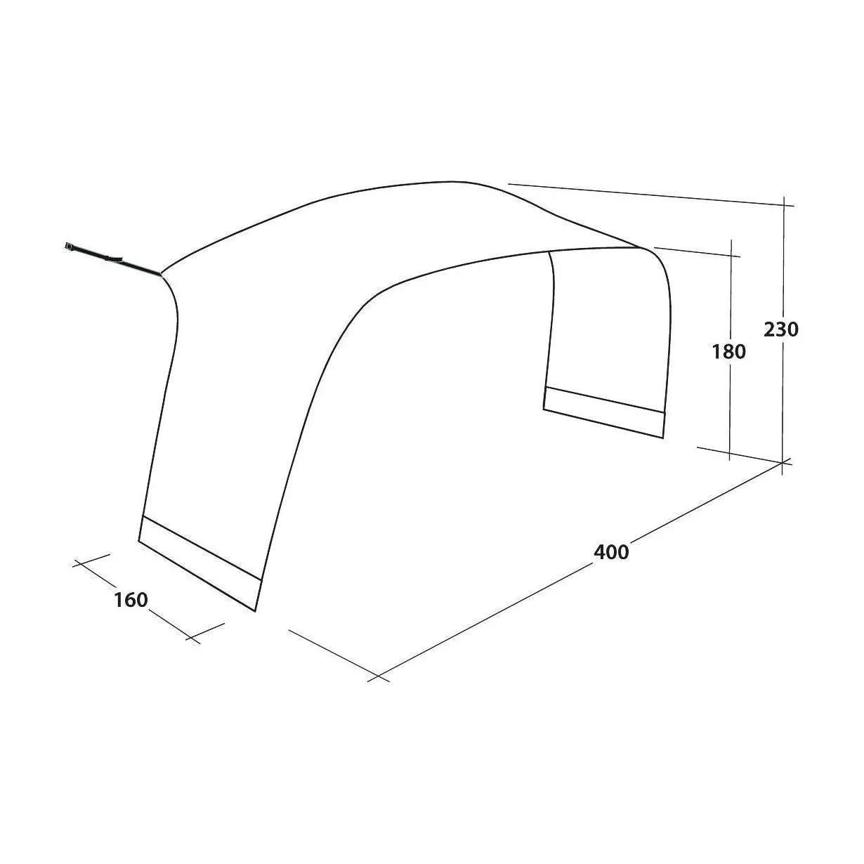 Outwell Lounge Tent Lounge Connector XL