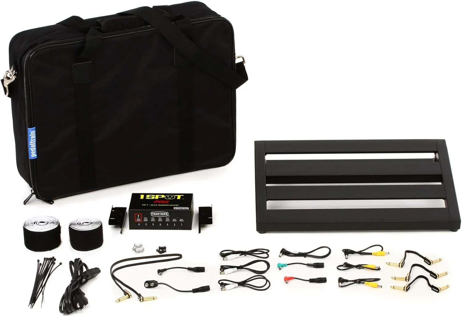 Pedaltrain Compact Gigging Pedalboard Kit with Power and Premium Cables