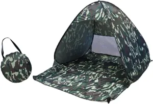 pistro Pop up Tent Beach Tent Instant Tent, Sunproof Windproof Automatic Beach Tent Quick Cabana Camping Tent for Outdoor Activities Hiking Picnic, Green