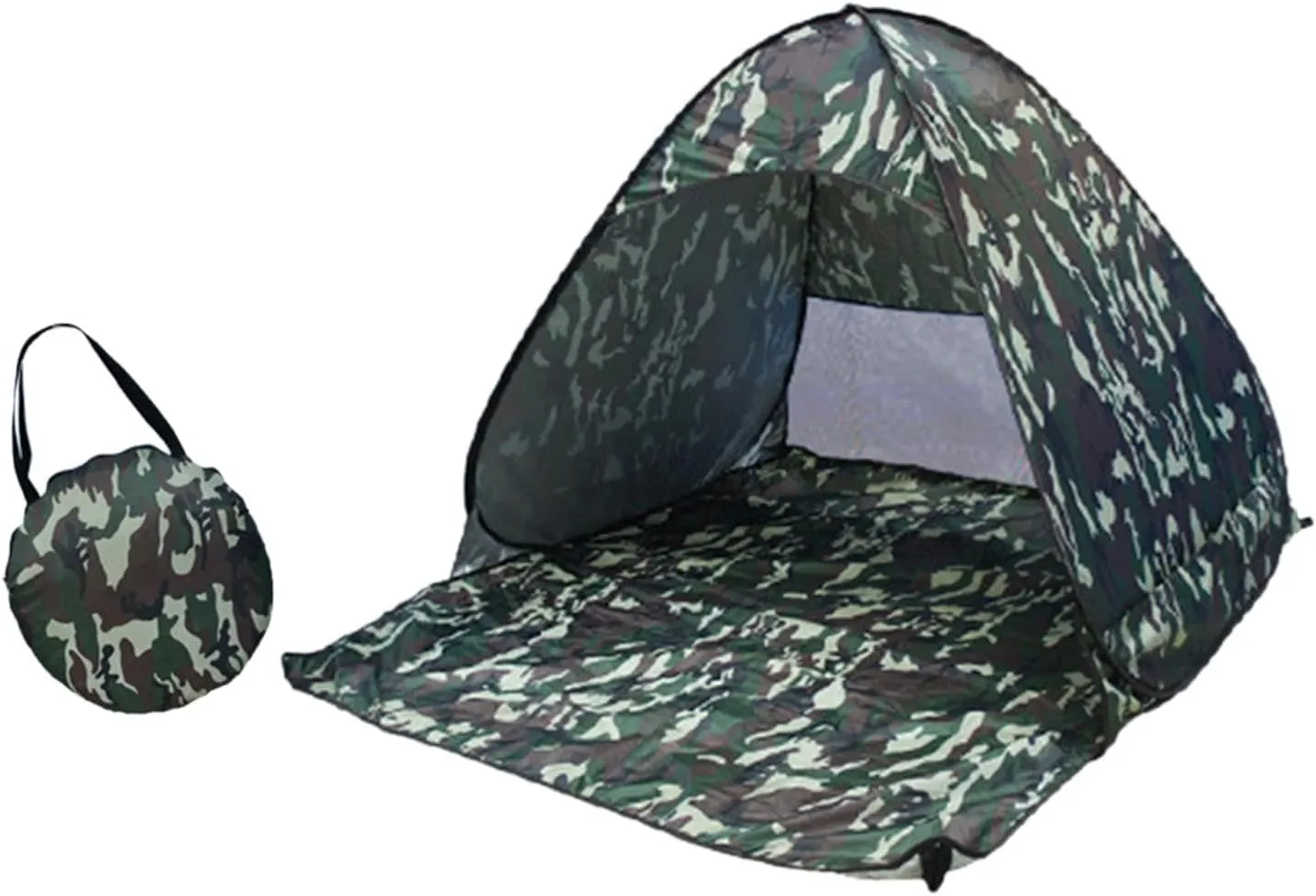 pistro Pop up Tent Beach Tent Instant Tent, Sunproof Windproof Automatic Beach Tent Quick Cabana Camping Tent for Outdoor Activities Hiking Picnic, Green