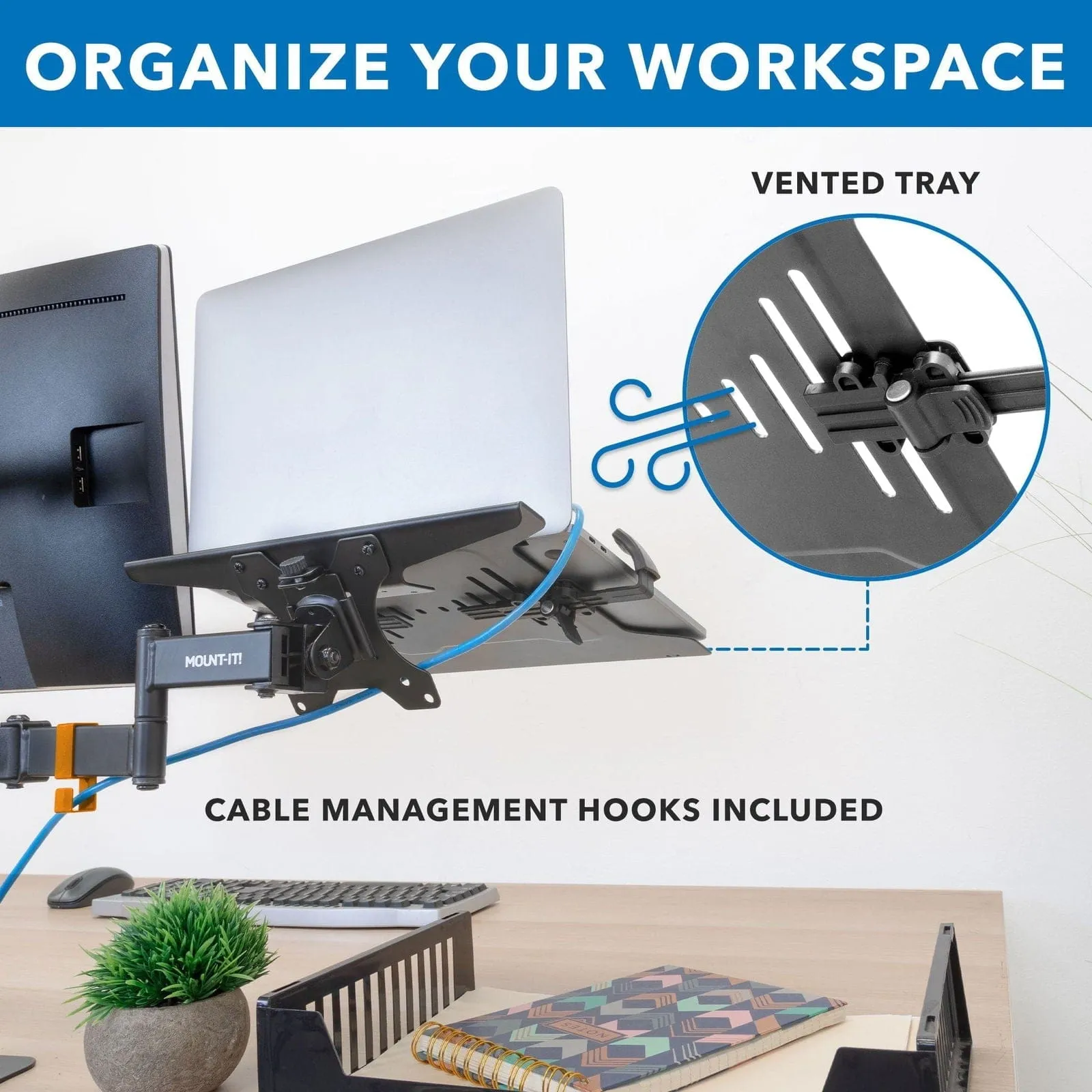 Pole Mount Laptop Holder