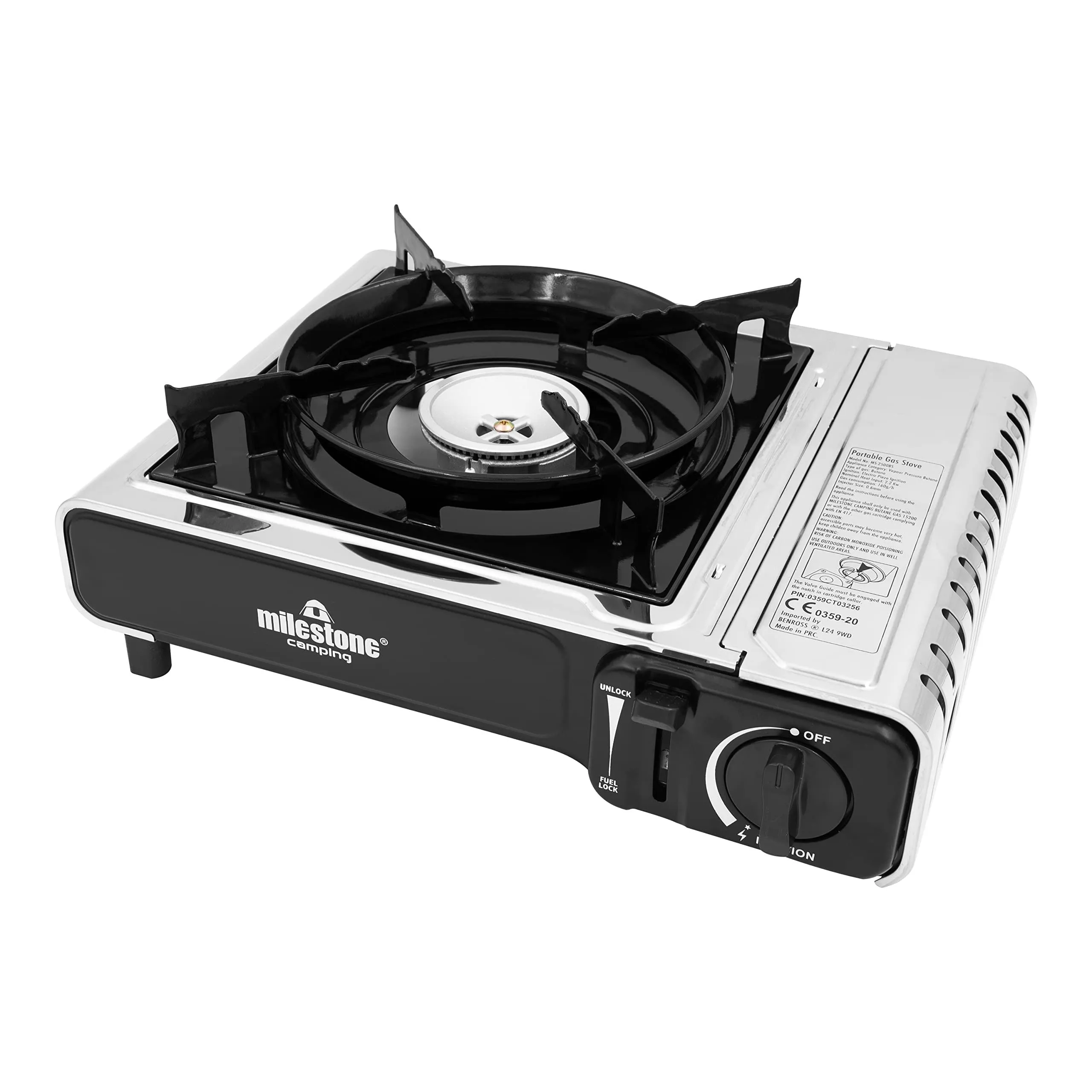 Portable Gas Stove - Fully Safety Certified 18949