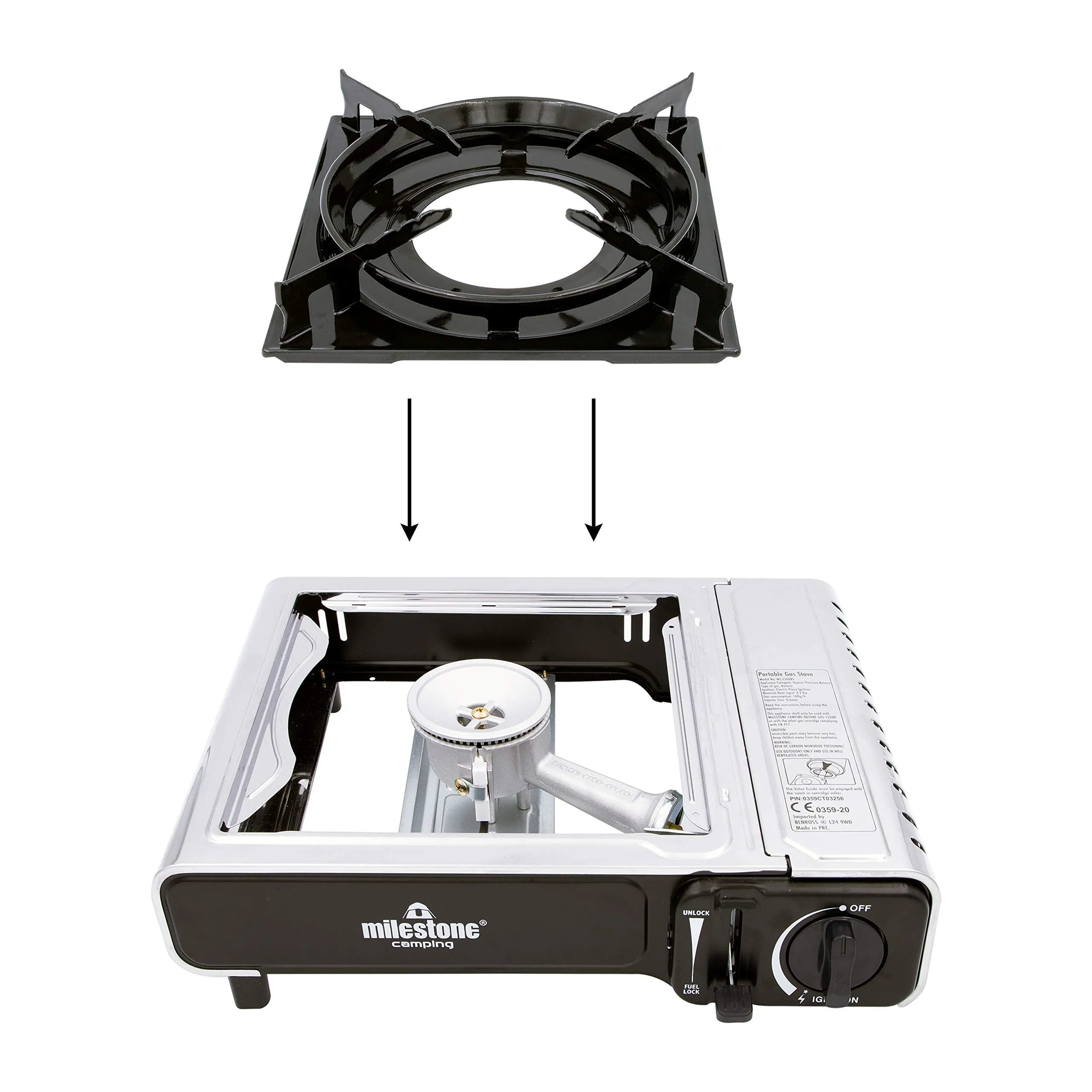 Portable Gas Stove - Fully Safety Certified 18949