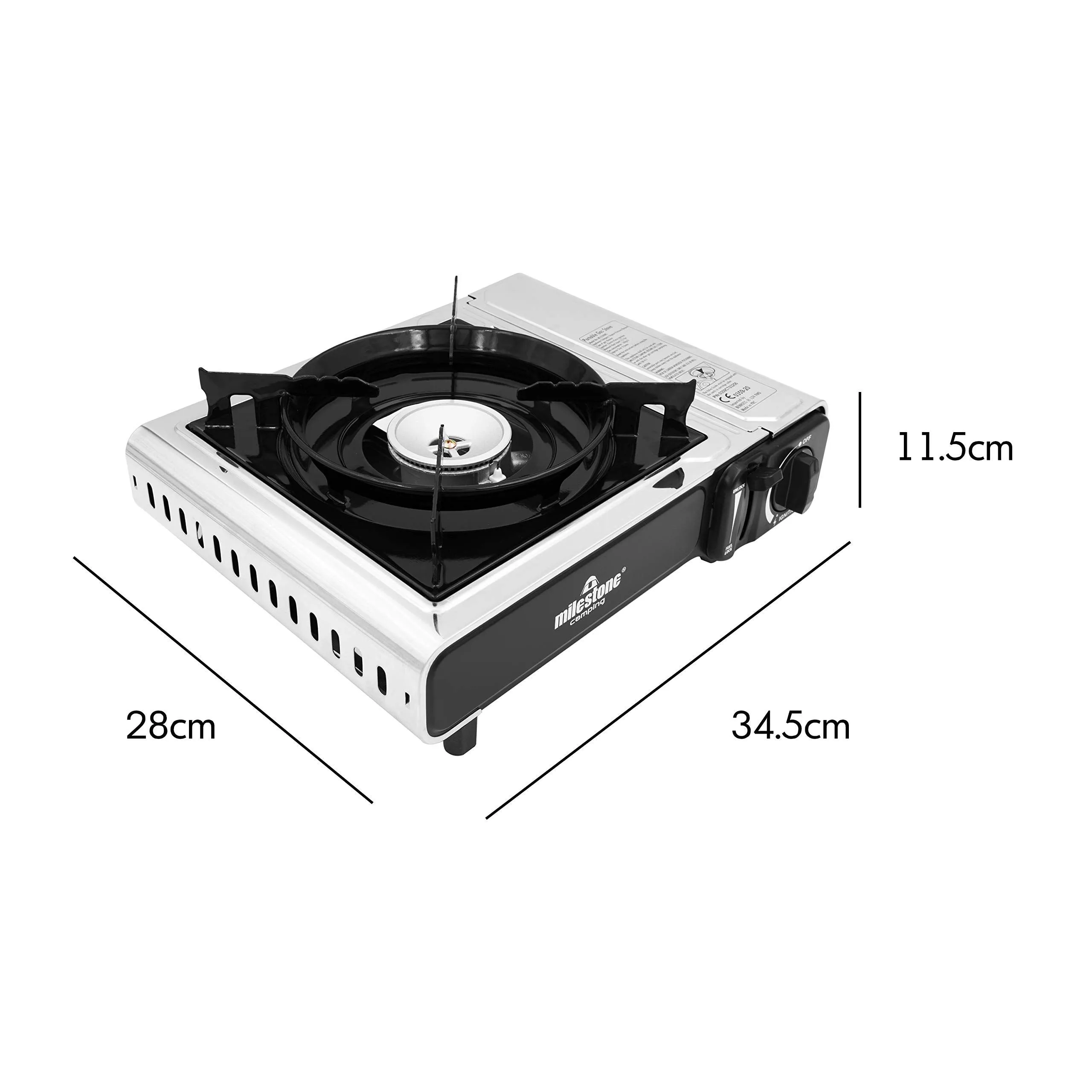 Portable Gas Stove - Fully Safety Certified 18949