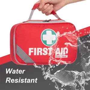 Premium First Aid Kit | 215-Piece Main Kit   43-Piece Mini Kit | Emergency Medical Supply for Home, Travel & Outdoor Adventures