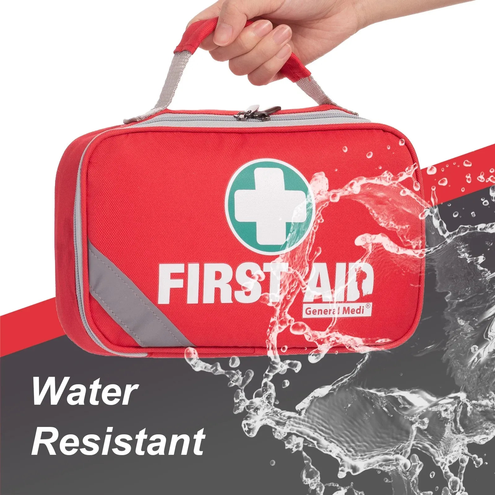 Premium First Aid Kit | 215-Piece Main Kit   43-Piece Mini Kit | Emergency Medical Supply for Home, Travel & Outdoor Adventures