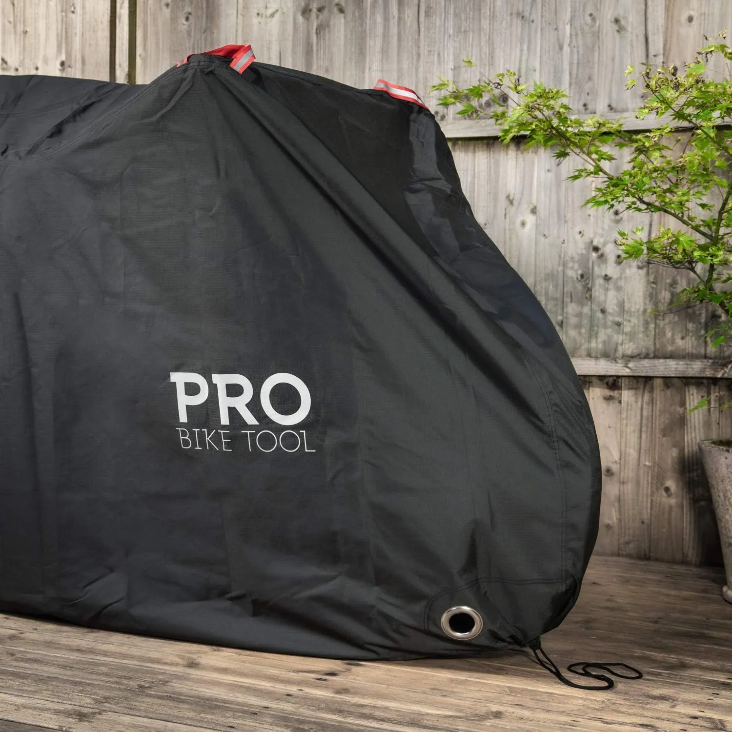 Pro Bike Tool Bike Cover for Outdoor Bike Storage - Stationary L for 1 Bike - Heavy Duty Riptstop Material, Waterproof and Anti-UV - Bicycle Cover Protection for Mountain & Road Bikes, Bike Tent