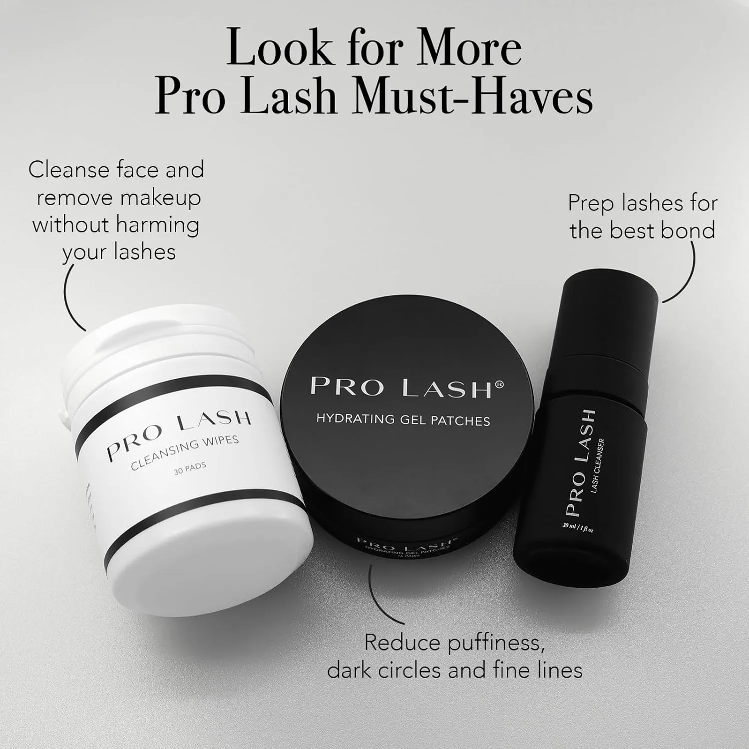 Pro Lash SoftWear Clean Girl Mini Lash Clusters Kit - Natural-Looking, Lightweight Lashes - 7-Day Cluster Eyelash Extensions - False Eyelashes Plus Adhesive and Tweezers - Cat Eye No. 39