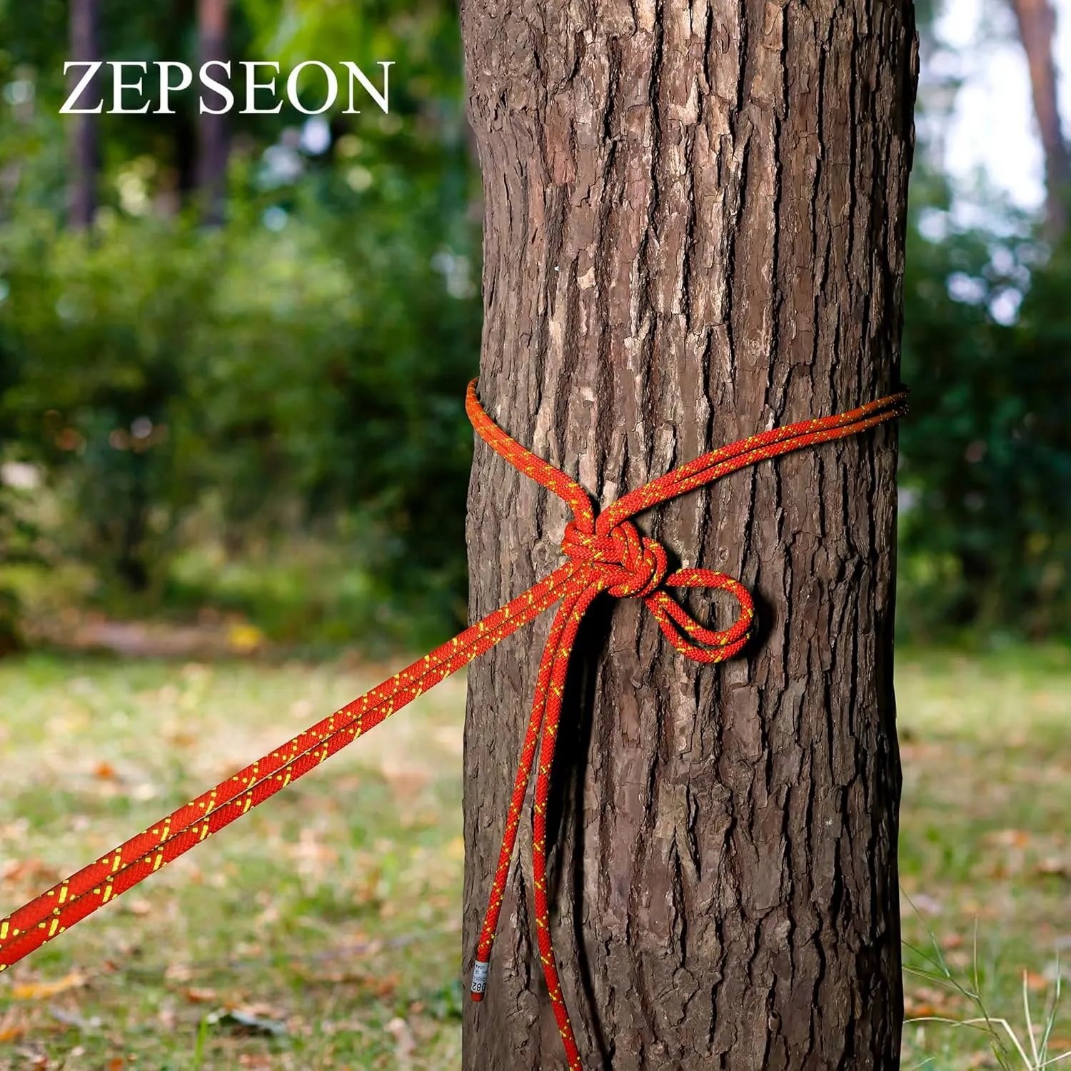 Prusik Cord 8mm (5/16in) 20M(65ft) Accessory Double Braid Pre Cut Nylon Rope for Adults Climbing Static Line Ce/Uiaa High Tensile Strength for Mountaineering, Arborist, Caving, Rescue