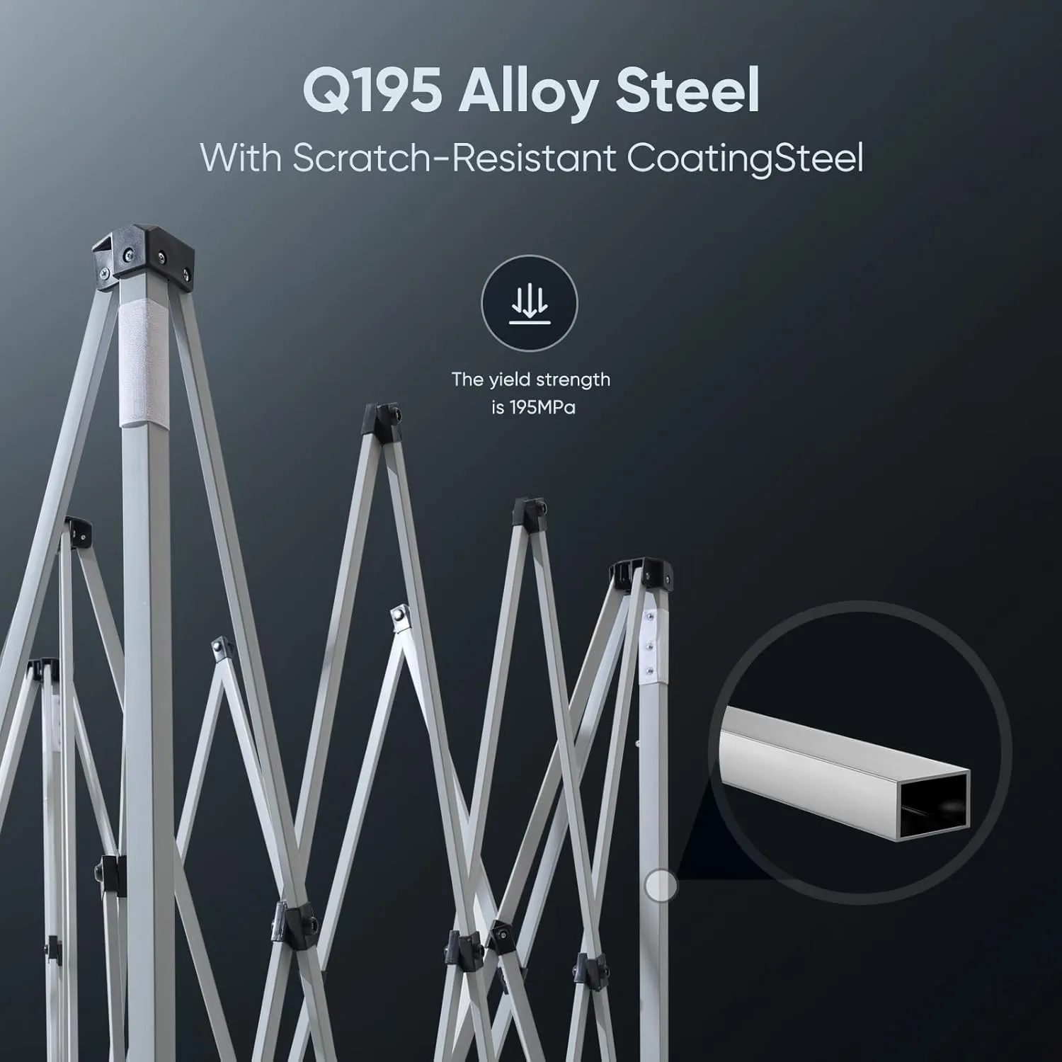 Quictent 10x10 Pop Up Canopy Tent, Instant Setup Gazebo for 1 Person, Portable & Compact, Waterproof & UV Protection, Ideal for Camping, Beach, Parties, and Outdoor Events
