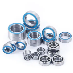 RC Car Sealed Bearings for Team for Mini 8ight for Buggy 8T Truggy 20PCS Complete Ball Bearing Kit Rubber Sealed Bearings Upgrade Parts