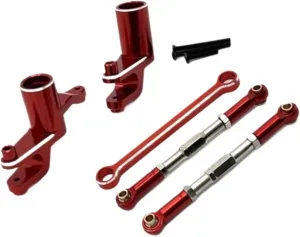 Rc Connecting Rod Tie Rod for UD1201 UD1202 UD-12pro 1/12 Metal Steering Assembly Pull Rod Kit RC Car Tracked Vehicles Parts and Accessories Upgrades Replacement Use