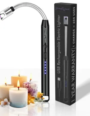 Rechargeable Electric Gas Lighter-Pack of 1