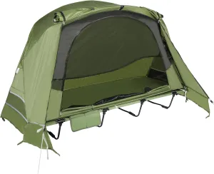 REDCAMP 1 Person Camping Cot Tent for Adults, Waterproof Elevated Tent with Cot for Trip, Picnic, 75"x28"x48", Army Green