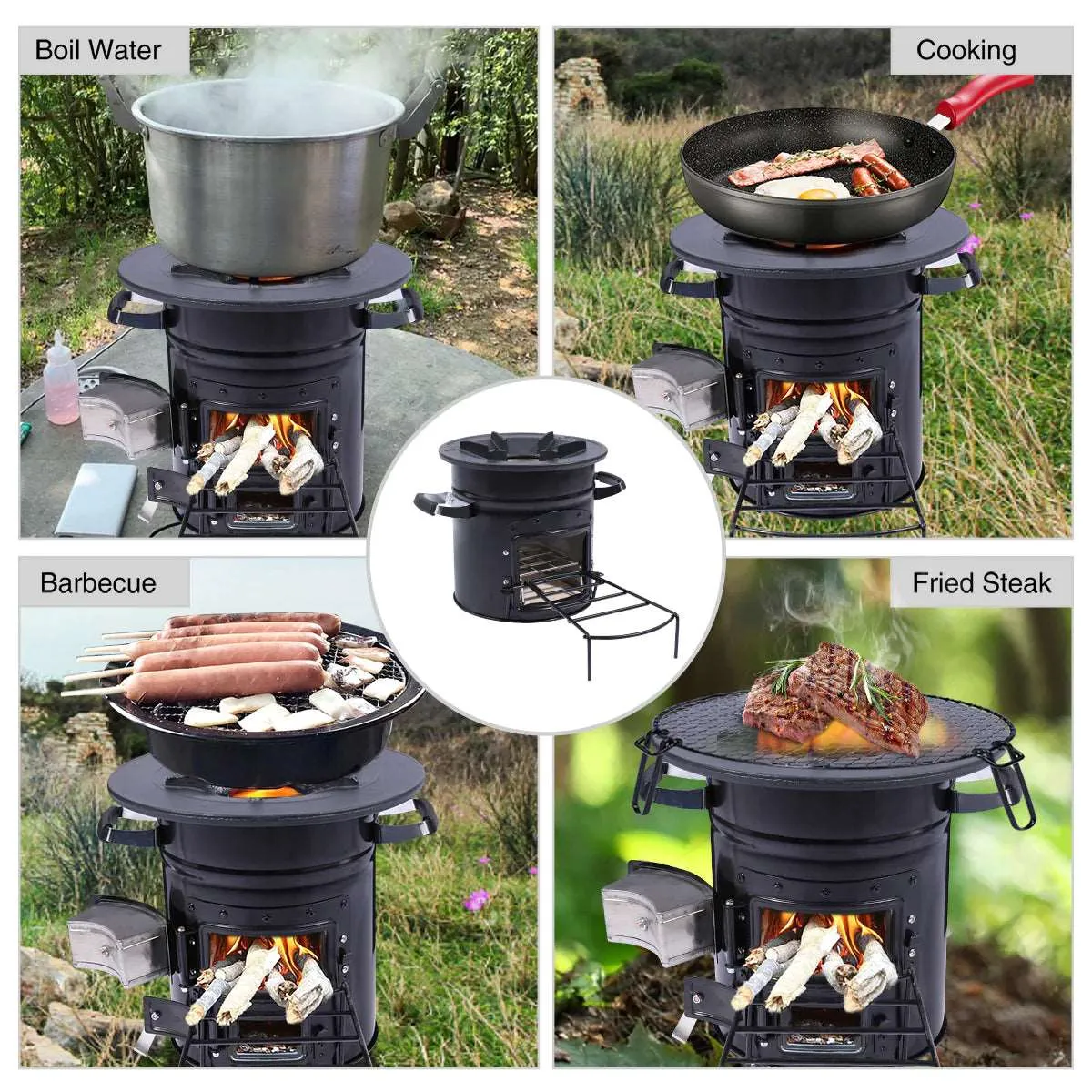 Redcamp Portable Rocket Stove for Camping from Redcamp