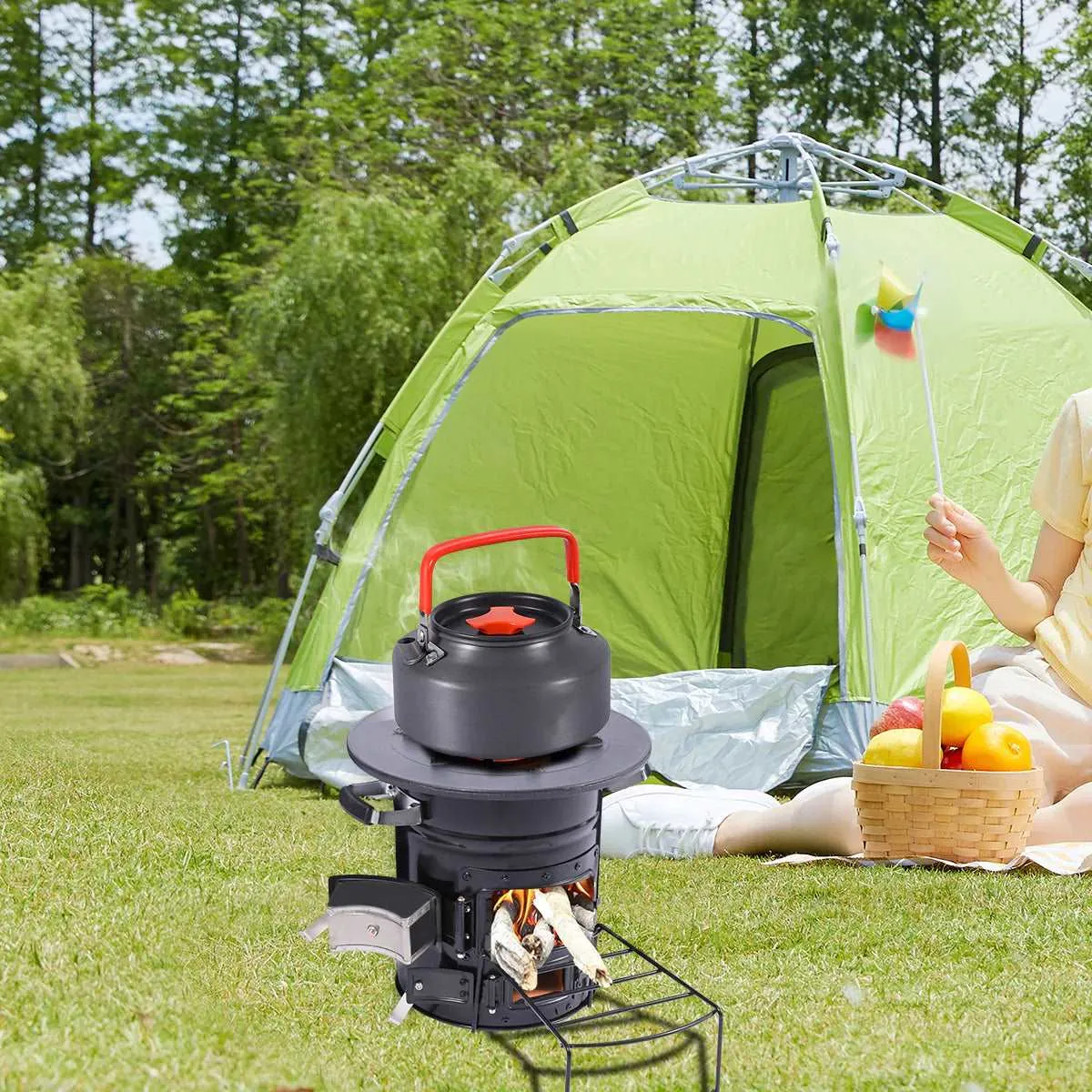 Redcamp Portable Rocket Stove for Camping from Redcamp