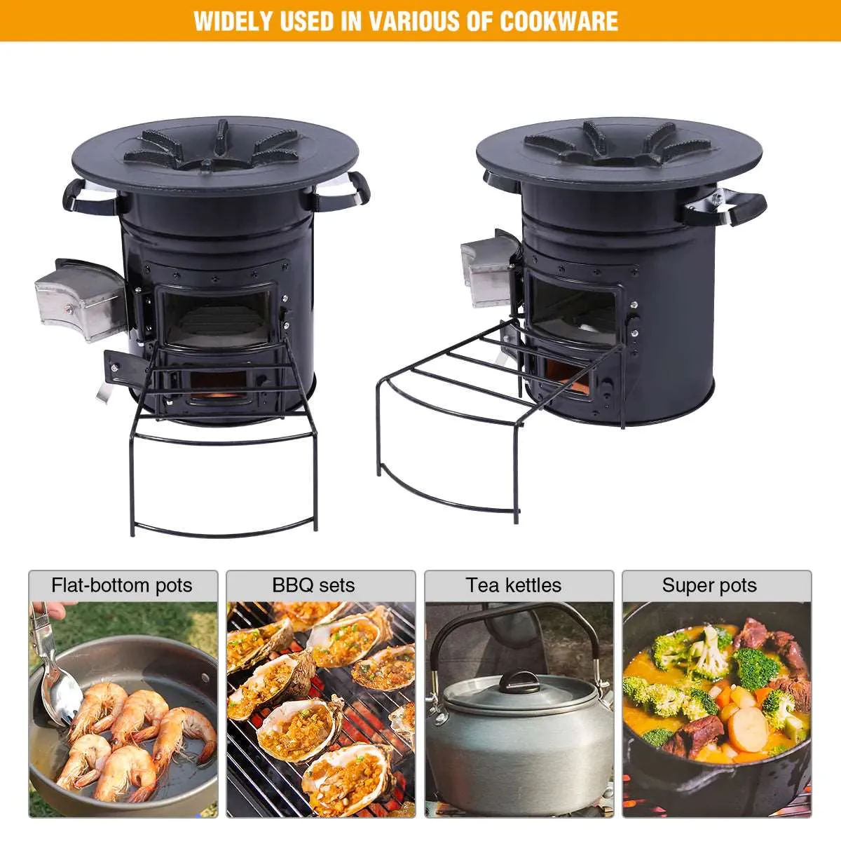 Redcamp Portable Rocket Stove for Camping from Redcamp