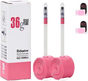 RIDENOW TPU Inner Tube 700C x 18-32C / 32-47C / 26/27.5/29, Presta Valve for Road/Gravel/MTB