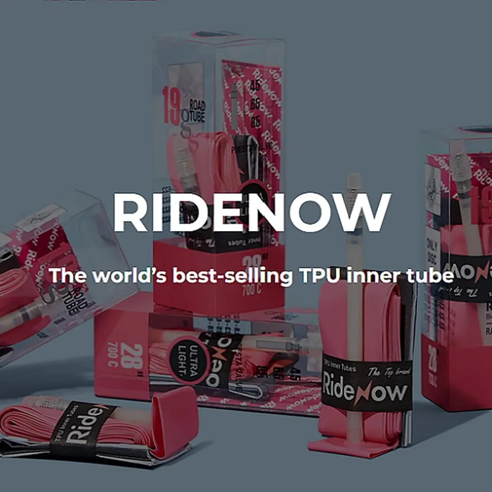 RIDENOW TPU Inner Tube 700C x 18-32C / 32-47C / 26/27.5/29, Presta Valve for Road/Gravel/MTB