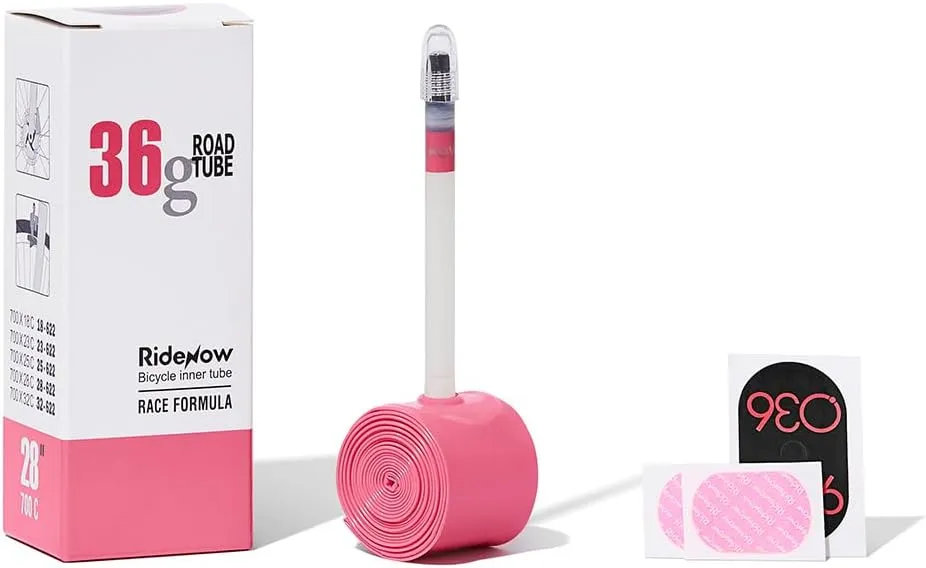 RIDENOW TPU Inner Tube 700C x 18-32C / 32-47C / 26/27.5/29, Presta Valve for Road/Gravel/MTB