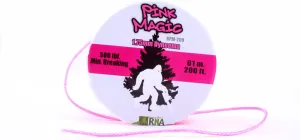 Rock-N-Rescue RNA 1.75mm Pink Magic Cord | High-Visibility 200-ft Utility Line for Precision Rigging & Outdoor Use | Durable, Lightweight & Abrasion-Resistant | Made in USA