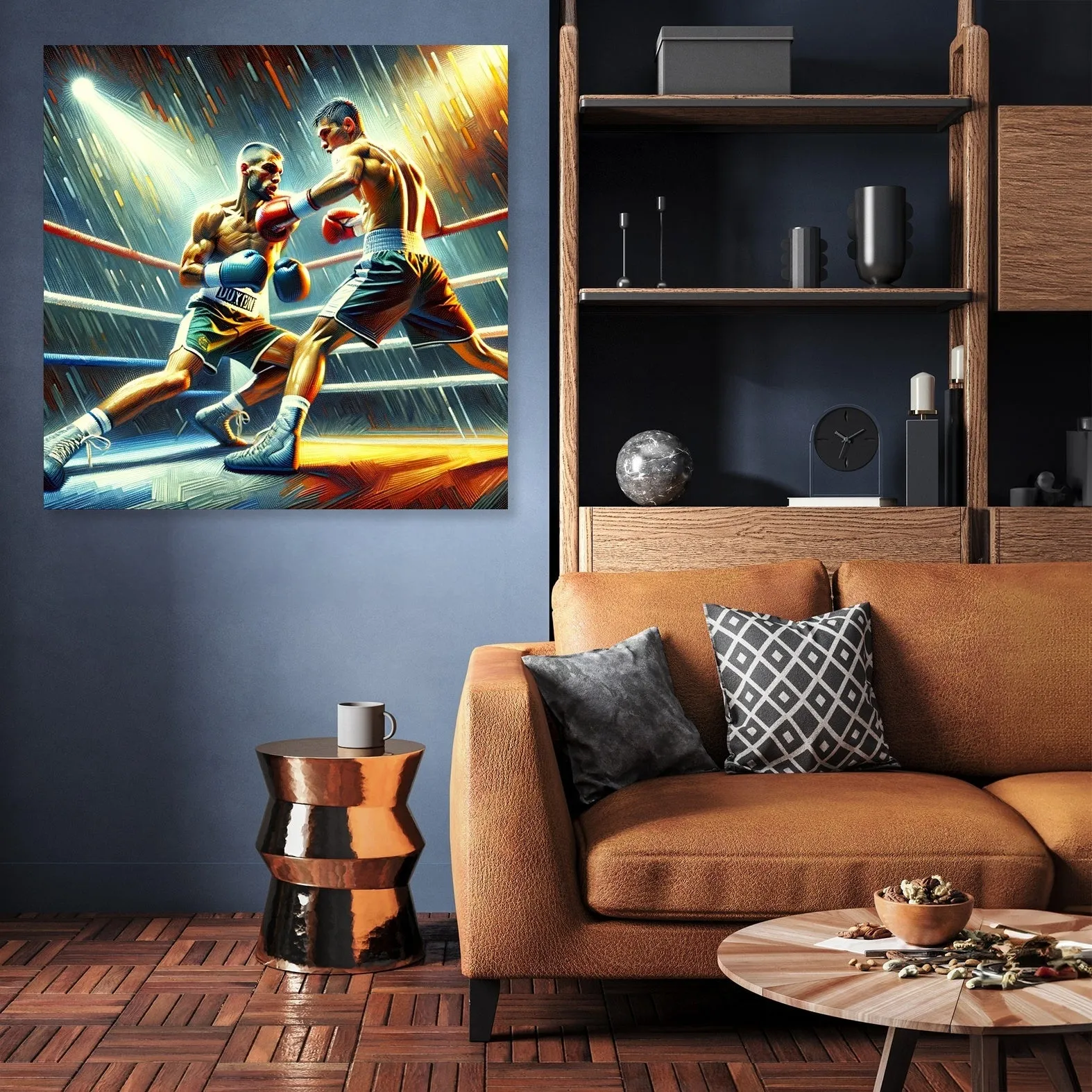 Rope-A-Dope Duel Canvas