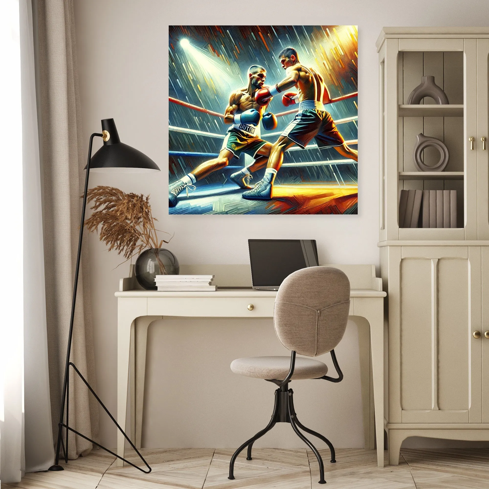 Rope-A-Dope Duel Canvas