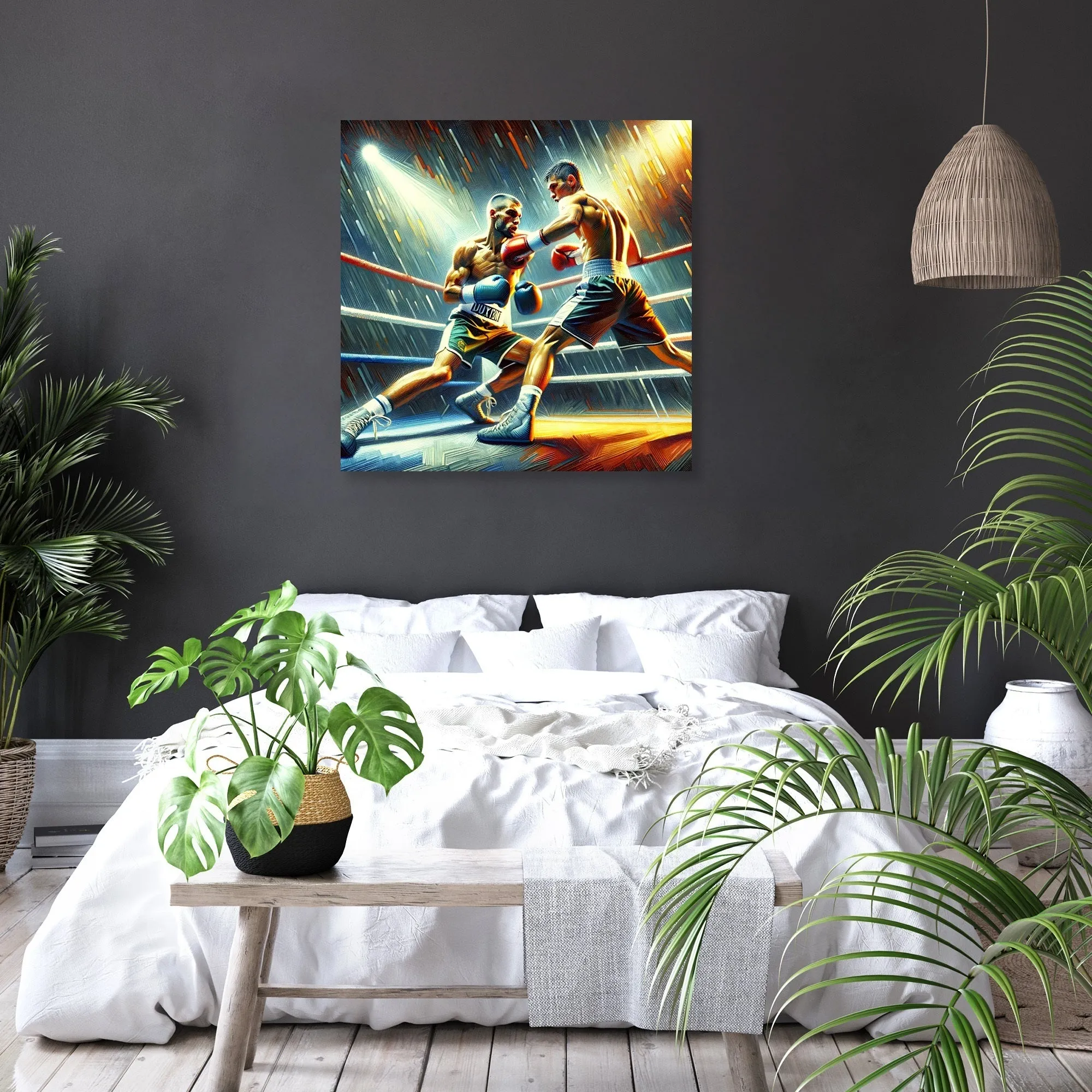 Rope-A-Dope Duel Canvas