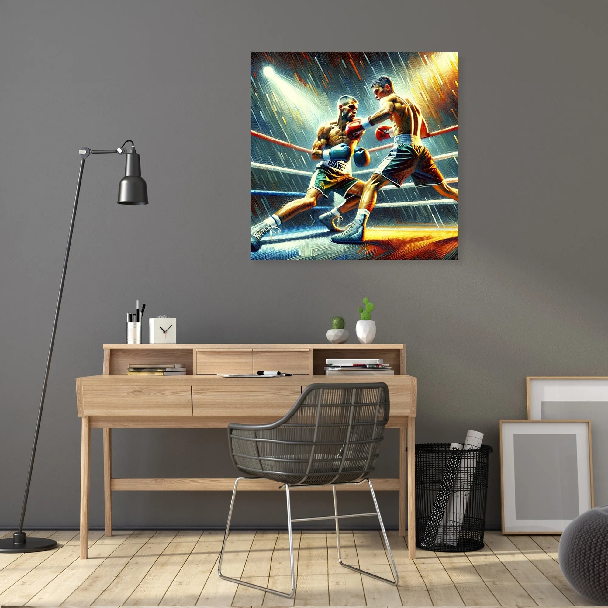 Rope-A-Dope Duel Canvas