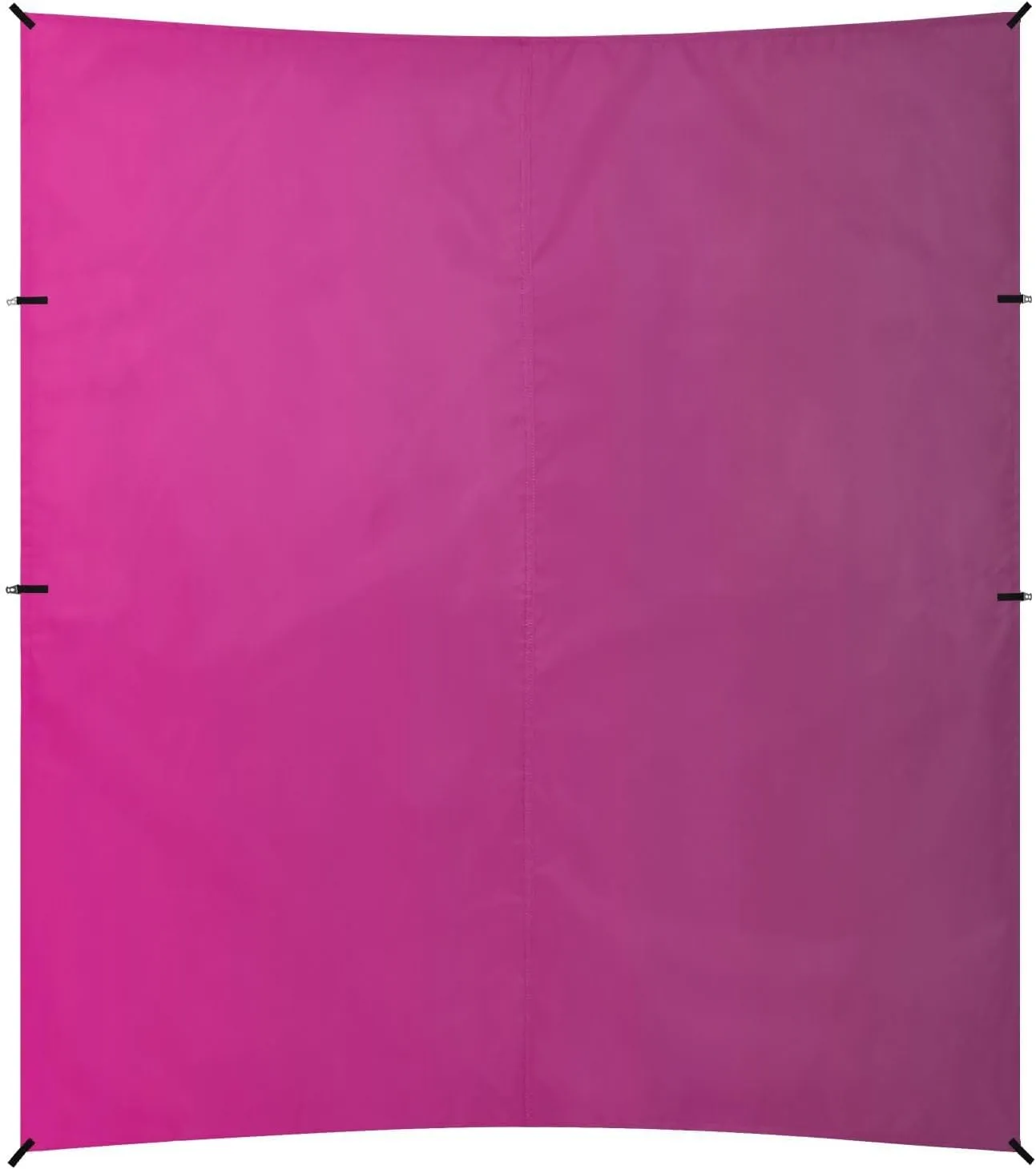 Rose Red Gradient Beach Tent UPF50  Protection Waterproof Large Sun Shelter with Sand Shovel for Camping, Picnics, Backyard