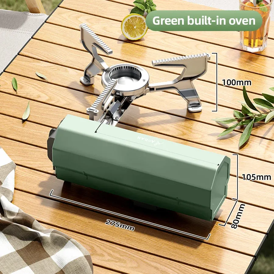 Royaleva Portable Camping Gas Stove - Lightweight Folding Design for Outdoor Cooking