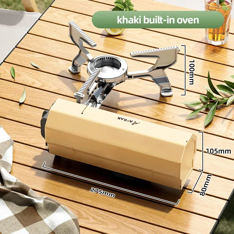 Royaleva Portable Camping Gas Stove - Lightweight Folding Design for Outdoor Cooking