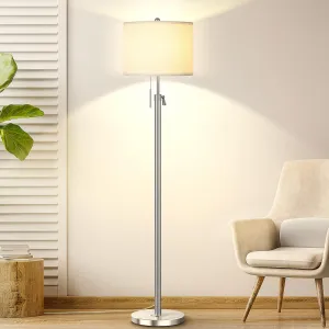 Rynx | Aidenoey Traditional LED Floor Lamp With 350? Adjustable - Vintage Stand Lamp With Swing Arm For Living Room, Bedroom And Office - Rus