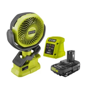 Ryobi 18V ONE  Compact Fan Kit/Compact & Lightweight Design