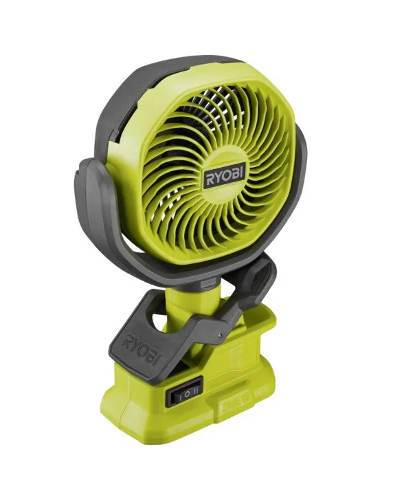 Ryobi 18V ONE  Compact Fan Kit/Compact & Lightweight Design