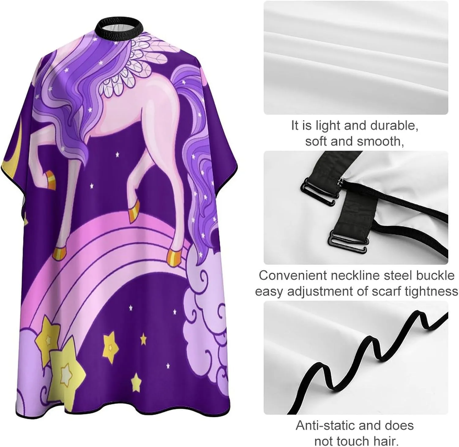 Salon Cape Hair Cut Cape for Hair Cutting & Styling, Cosmetology Supplies