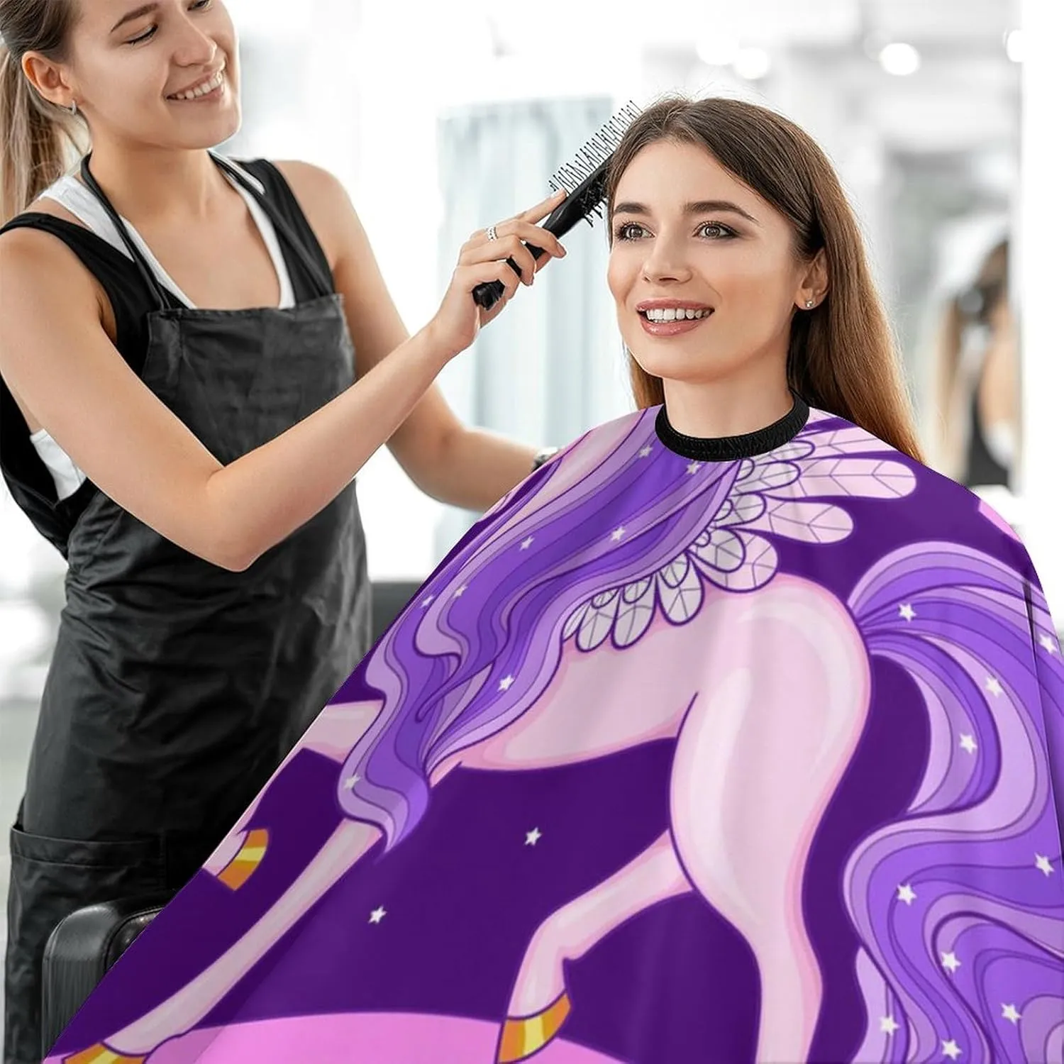 Salon Cape Hair Cut Cape for Hair Cutting & Styling, Cosmetology Supplies