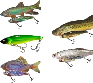 Saltwater Spoons Lures，Blade Bait ，Jigs Sinking Metal Fishing Lures, Jigging Bait,Fishing Lures Kit ，bass Lure,Amazing Fishing Gifts for Men and Family,