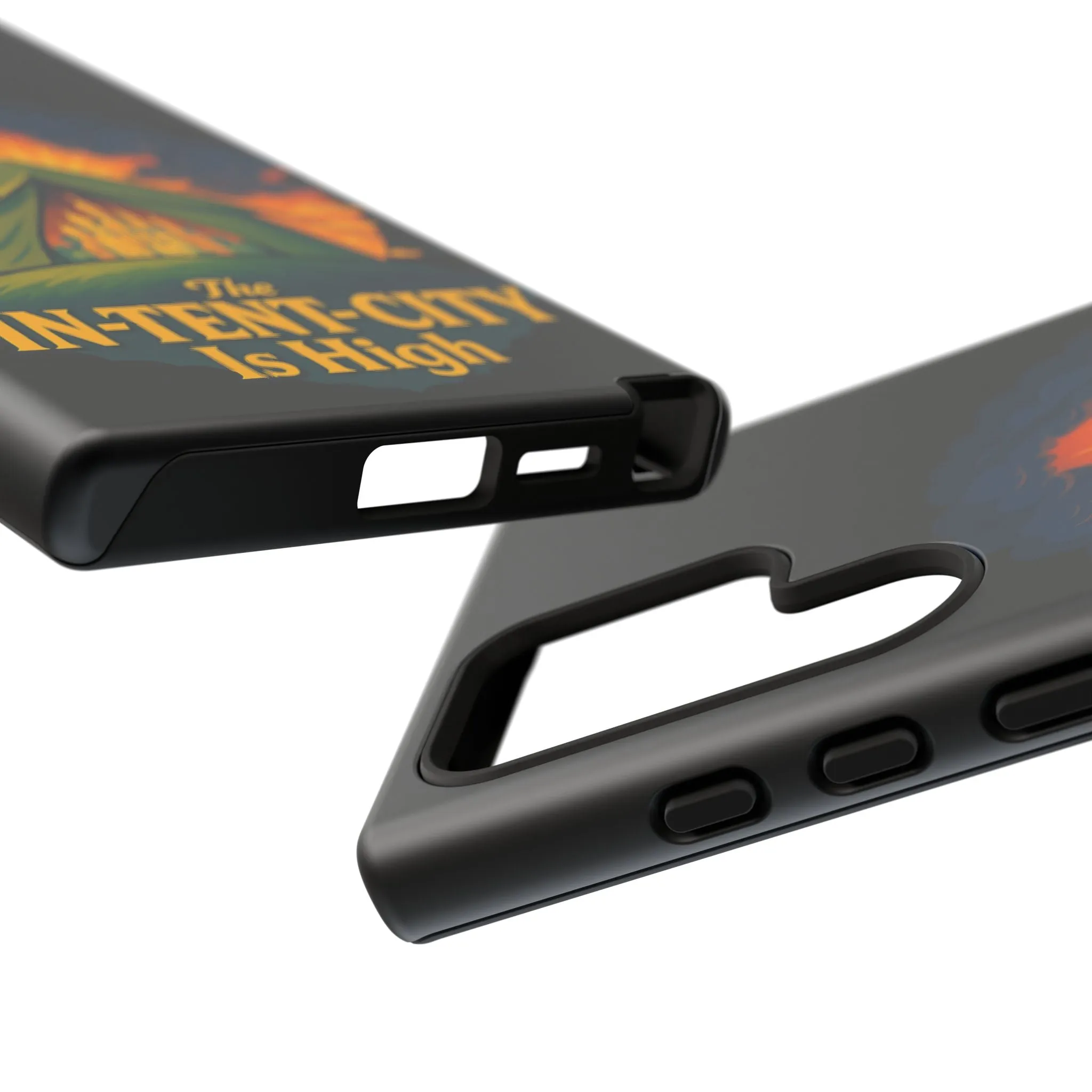 Samsung Phone Case - The In-Tent-City Is High Intense Phone Case Funny Intensity Case