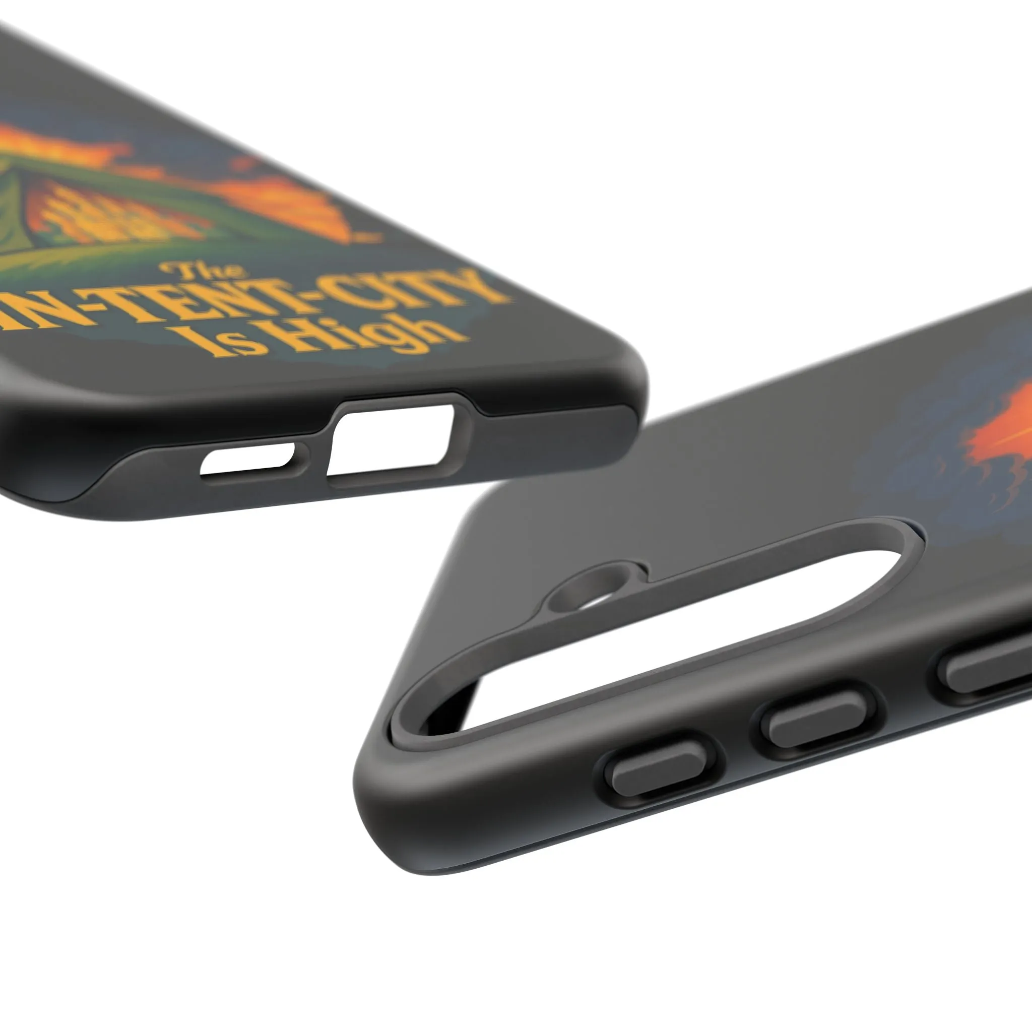 Samsung Phone Case - The In-Tent-City Is High Intense Phone Case Funny Intensity Case