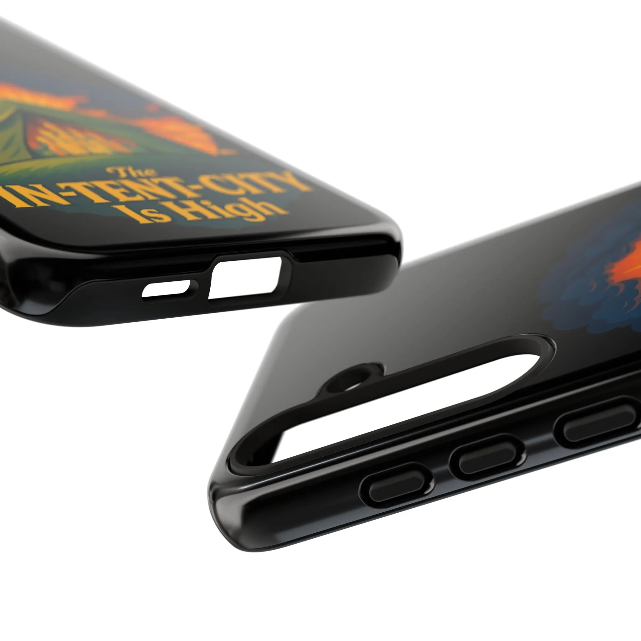 Samsung Phone Case - The In-Tent-City Is High Intense Phone Case Funny Intensity Case