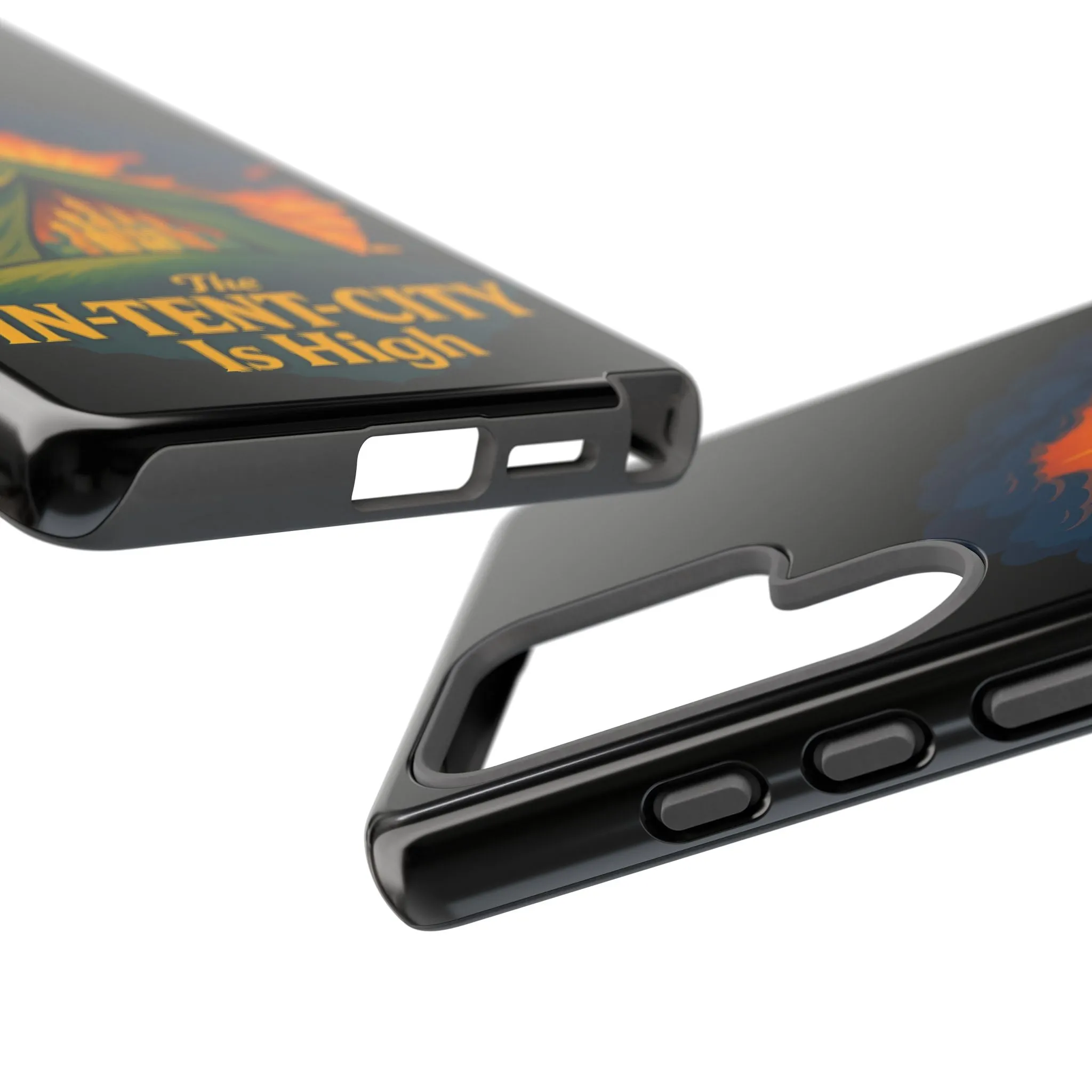 Samsung Phone Case - The In-Tent-City Is High Intense Phone Case Funny Intensity Case