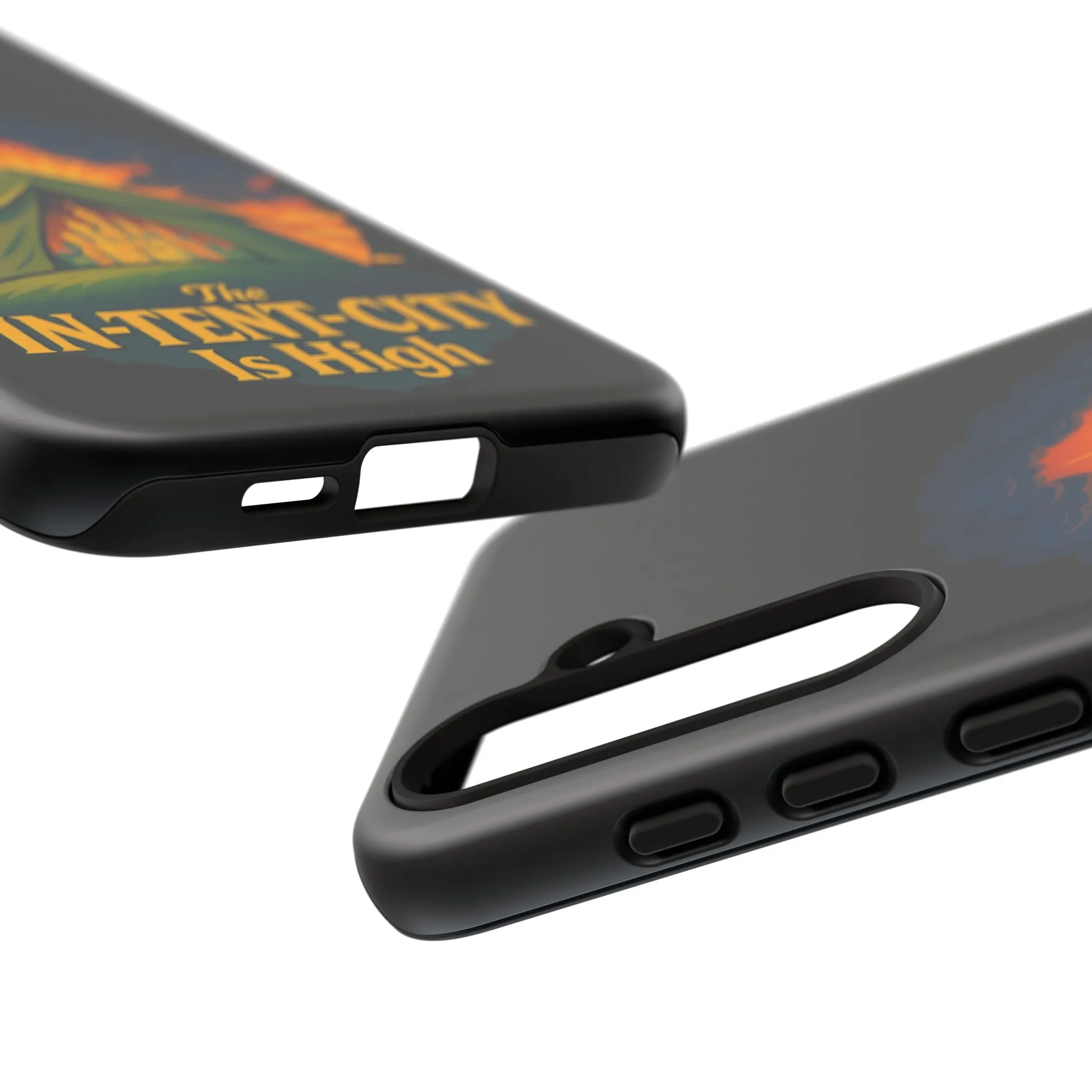 Samsung Phone Case - The In-Tent-City Is High Intense Phone Case Funny Intensity Case