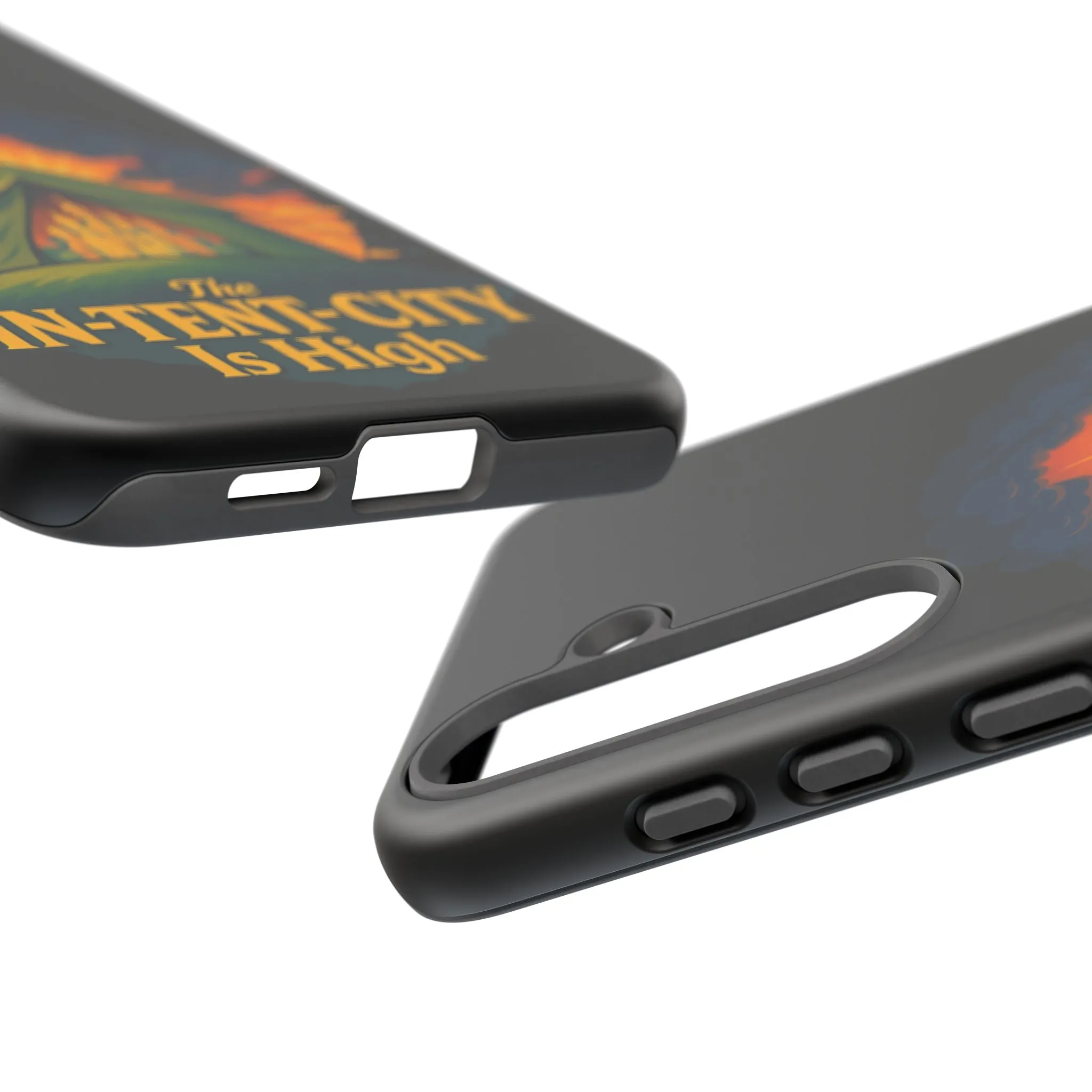 Samsung Phone Case - The In-Tent-City Is High Intense Phone Case Funny Intensity Case