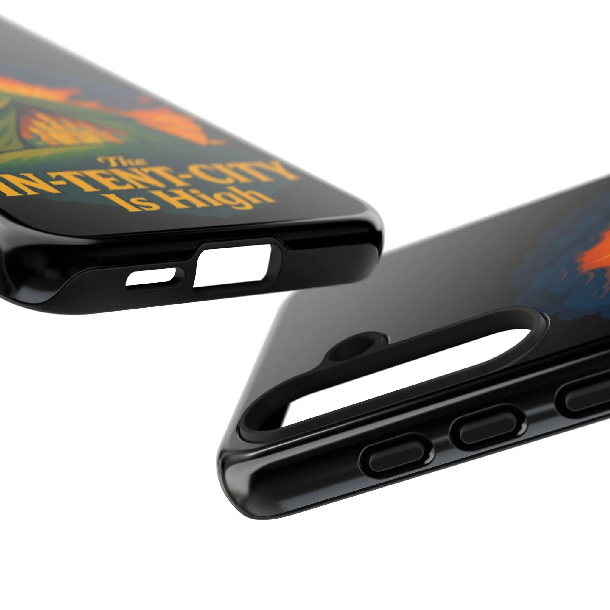 Samsung Phone Case - The In-Tent-City Is High Intense Phone Case Funny Intensity Case